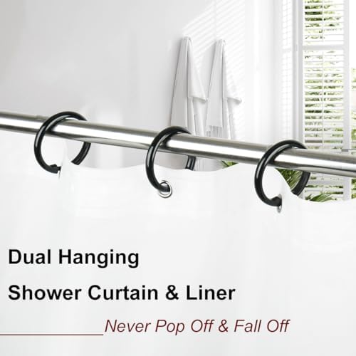 Kutesna 24PCS Shower Curtain Hooks - Image 7
