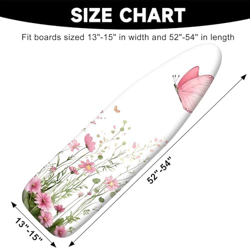Ironing Board Cover 15"x54"，Standard Ironing Board Replacement Cover，Easy Fit - Image 2