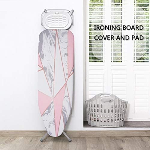 Ironing Board Cover and Pad Extra Thick Padding 19 X 50 Inch Fits Large and - Image 3