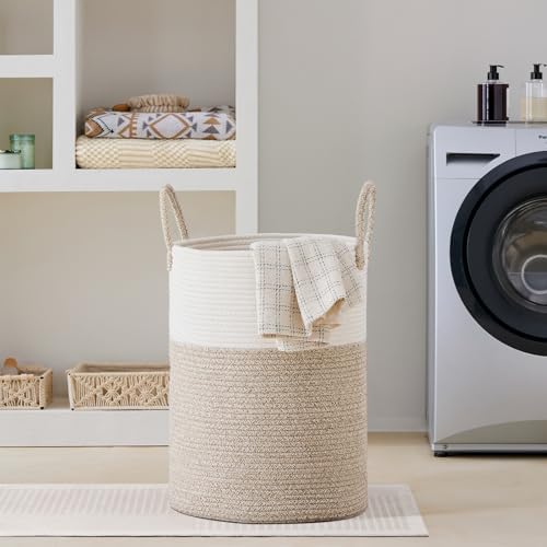 VIPOSCO 100L Extra Large Woven Laundry Basket Hamper - Image 5