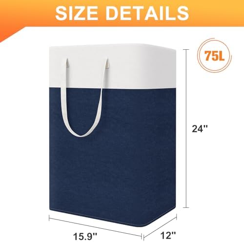 TasticTotes Laundry Basket 3-Pack, Laundry Hamper - Image 2