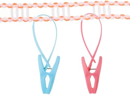 uxcell Windproof Clothesline, 8M 26ft Plastic Non-Slip Clothes Drying Rope - Image 5