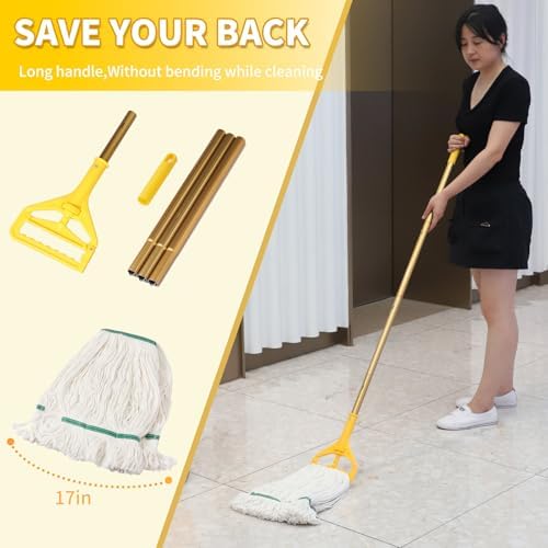Commercial Mop Bucket with Side-Press Wringer - Image 3