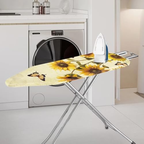 Flashideas Sunflower Pattern Ironing Board Cover Universal Stretchy Stain - Image 2