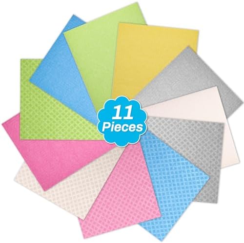 Lucomb 11 Pack Swedish Dish Cloths by Lucomb