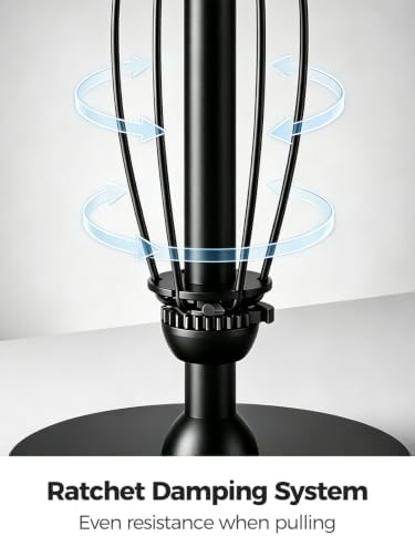 VEHHE Black Paper Towel Holder Countertop, One Hand Tear, EVA Weighted Base - Image 6