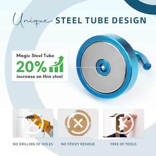 Neosmuk Magnetic Hooks Steel Tube Design - Image 3
