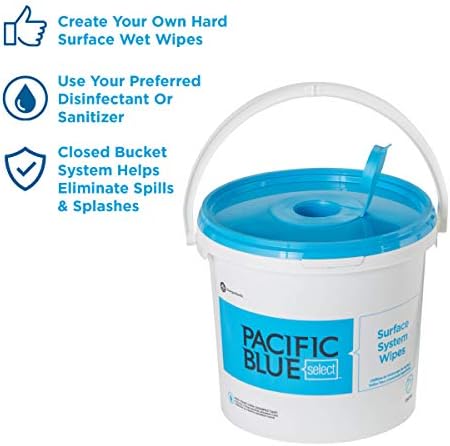 Georgia-Pacific Pacific Blue Select Surface System Wiper Bucket By GP PRO - Image 2