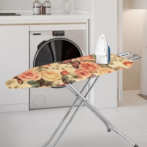Butterfly Floral Ironing Board Cover and Pad Soft Ironing Board Cover, Non - Image 2