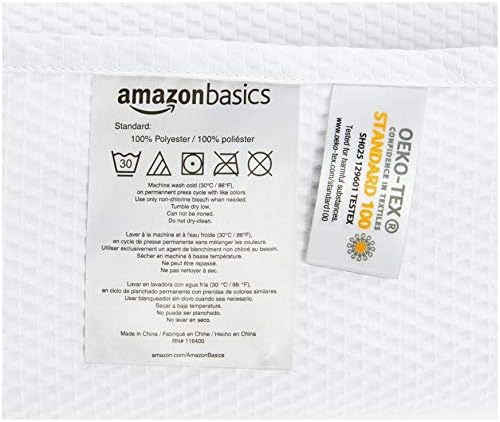 Amazon Basics Lightweight Super Soft Easy Care Microfiber Waffle Texture Shower - Image 4