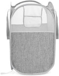100L Large Collapsible Laundry Baskets, Tear-resistant Hampers by BATTOO