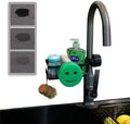 Smiley Sponge Holder Over Faucet by Seltomer