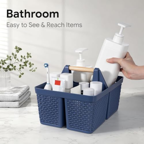 UUJOLY Portable Plastic Shower Caddy Basket - Image 4