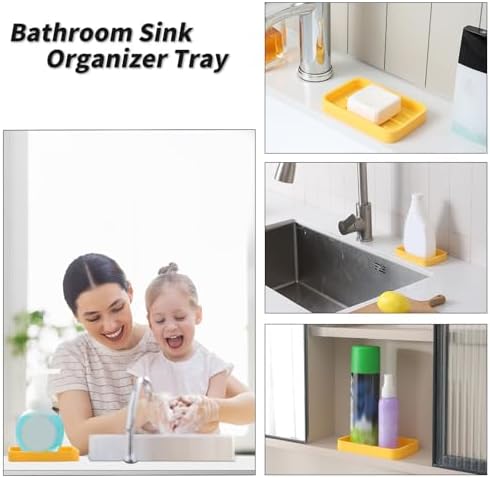 MicoYang Silicone Kitchen Sink Organizer Tray - Image 3