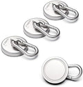 Ant Mag Magnetic Hooks Heavy Duty Neodymium, 140LBS Swiveling Carabiner by AntMag