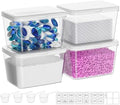 Vtopmart 5 Pack Laundry Pods & Detergent Container, Dryer Sheet Holder by Vtopmart