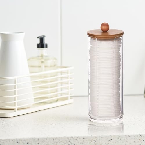 Tecbeauty Cotton Pads Holder Makeup Removers Organizer Bathroom Storage Cotton - Image 7