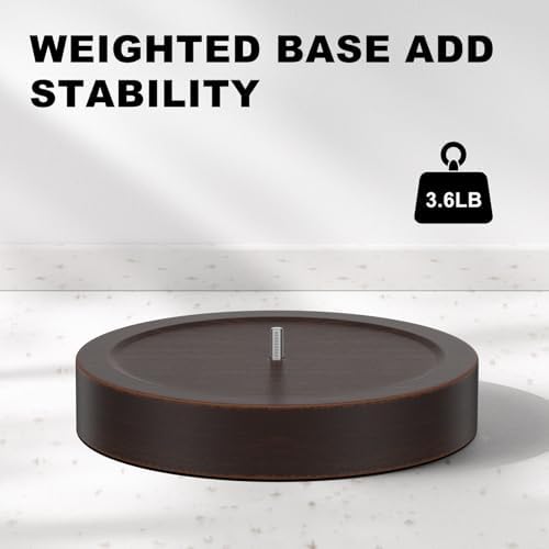 Bronze Paper Towel Holder Countertop, One-Handed Tear, Stainless Steel - Image 3