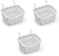 3PCS Plastic Hanging Baskets for Shower, Hanging Basket Organizer by Doitxue