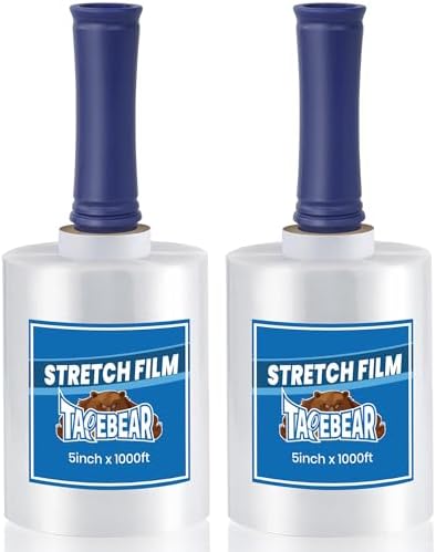 TAPEBEAR Mini Clear Stretch Wrap Film by TAPEBEAR