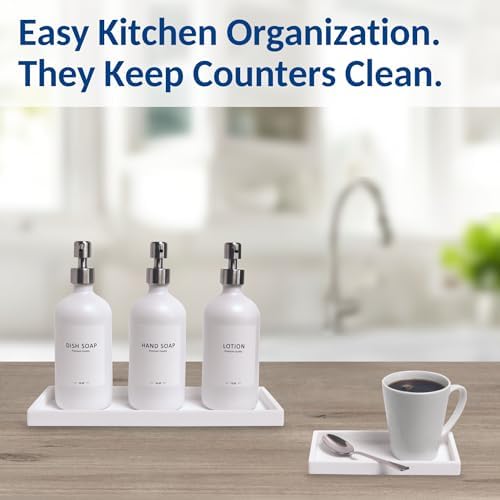 Spacewiser Countertop & Vanity Silicone Tray – 2 PC Set - Image 6