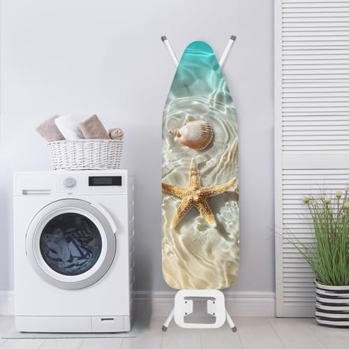 Household Iron Board Covers, Starfish Shell Beach Print Ironing Board Cover - Image 3