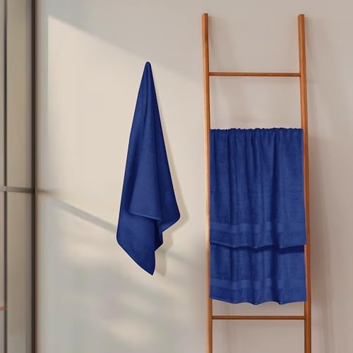 GLAMBURG Premium Cotton 4 Pack Bath Towel Set - Image 4