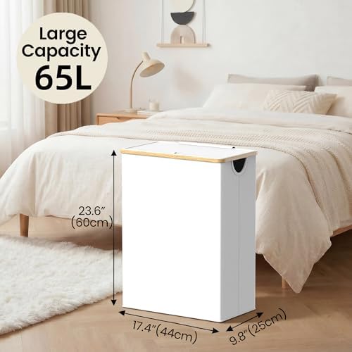 efluky Slim Laundry Basket - Image 4