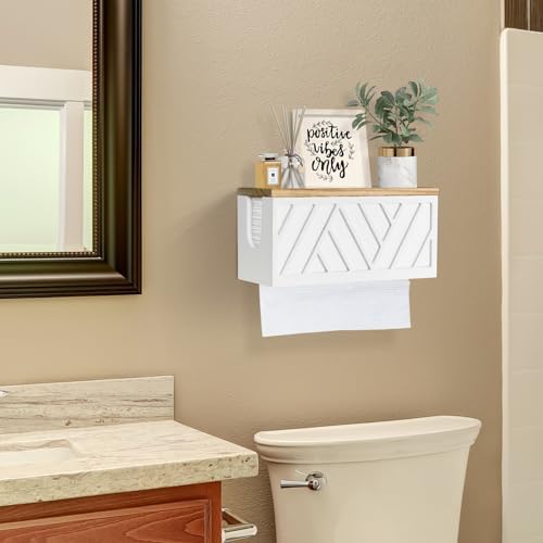 Paper Towel Dispenser Wall Mount, Paper Towel Holder Wall Mounted - Image 5