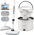 HoMettler Mop and Bucket Set, Spin Mop and Detachable Inner Mop Bucket by Homettler