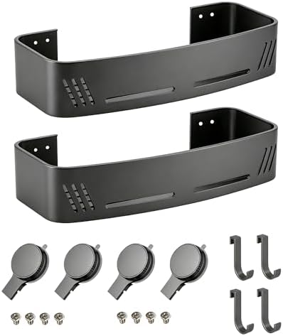 2-Pack Suction Cup Shower Caddy by PHXGrove