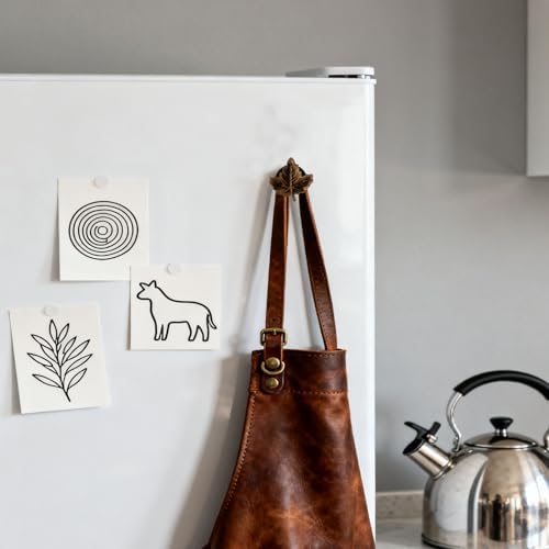 Maple Leaf Magnetic Hooks, Decorative Heavy Duty Magnet Hooks - Image 2
