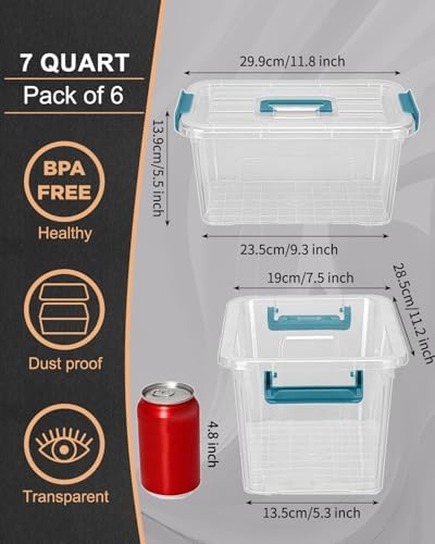 EOENVIVS Clear storage bins - Image 2