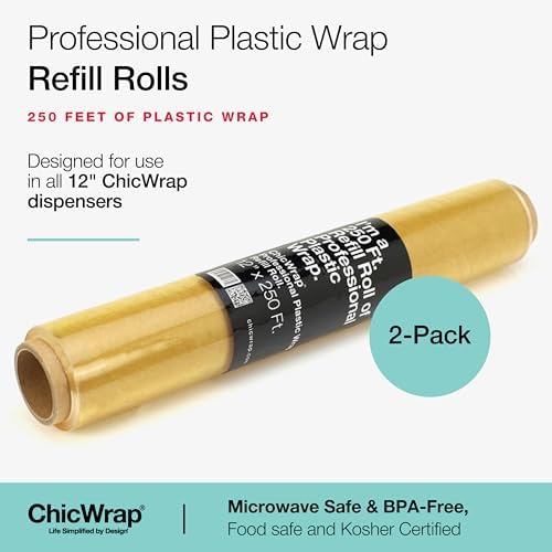 ChicWrap Professional Grade Plastic Wrap 2 Pack - Image 2