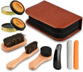 9-in-1 Shoe Shine Kit & Leather Polish Set by Unknown