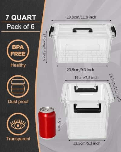 EOENVIVS Plastic Storage Bins - Image 2