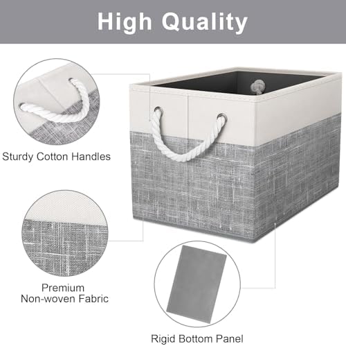 Fab totes Storage Bins Foldable Storage Baskets - Image 2