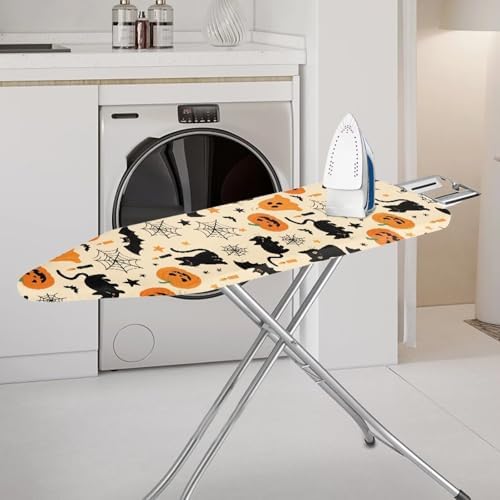 Ironing Board Cover Halloween Black Cat Pumpkin Thick Table Top Ironing Board - Image 2