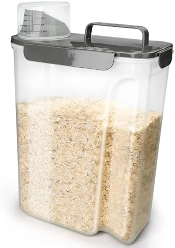 Komzon Rice Storage Containers, Rice dispenser by Komzon