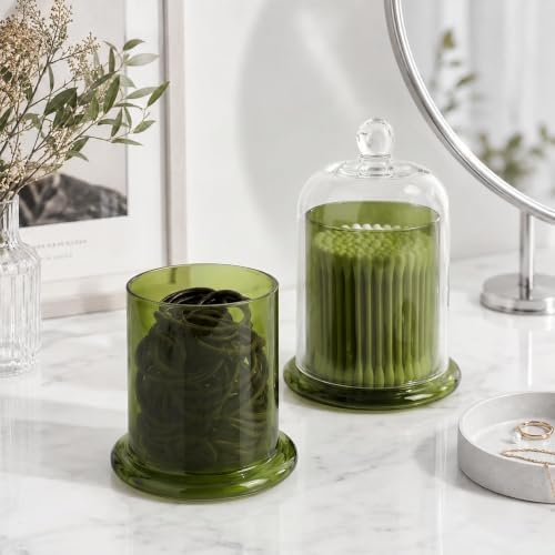 Qtip Holder Glass Apothecary Jars - Image 2