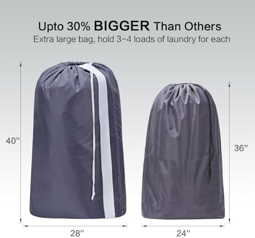 HOMEST 2pack XL Laundry Bag - Image 3