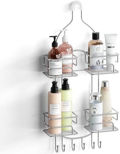 SRIWATANA Shower Caddy Hanging, Shower Organizer by SRIWATANA