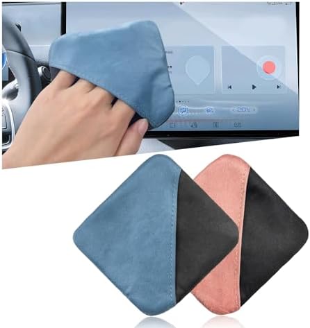 Ohleats 2PCS Car Screen Cleaner, Microfiber Cleaning Pad by Ohleats