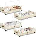 Yecaye 4 Pack Under Bed Storage by Yecaye