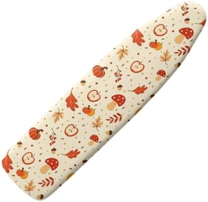 Maple Leaf Mushroom Ironing Board Cover and Pad 16 x 55 Thick Padding by Oamsistay