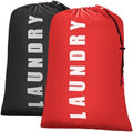 Isink Laundry Bag, 2 Pack Travel Laundry Bags by Isink