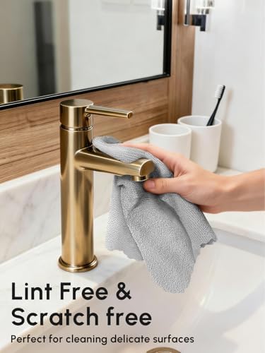 Microfiber Cleaning Cloths Roll 225 Pack 12x12 Inch Lint Free - Image 4