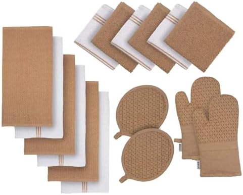 LANE LINEN 16 Piece Kitchen Dish Cloths Set by LaneLinen