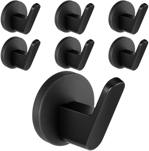 7 PCS Heavy Duty Magnetic Hooks, 150Lb Strong Neodymium Magnets by Unknown