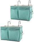 2-Pack Bedside Caddy Bedside Hanging Storage Basket Multi-Function Organizer by Someteth